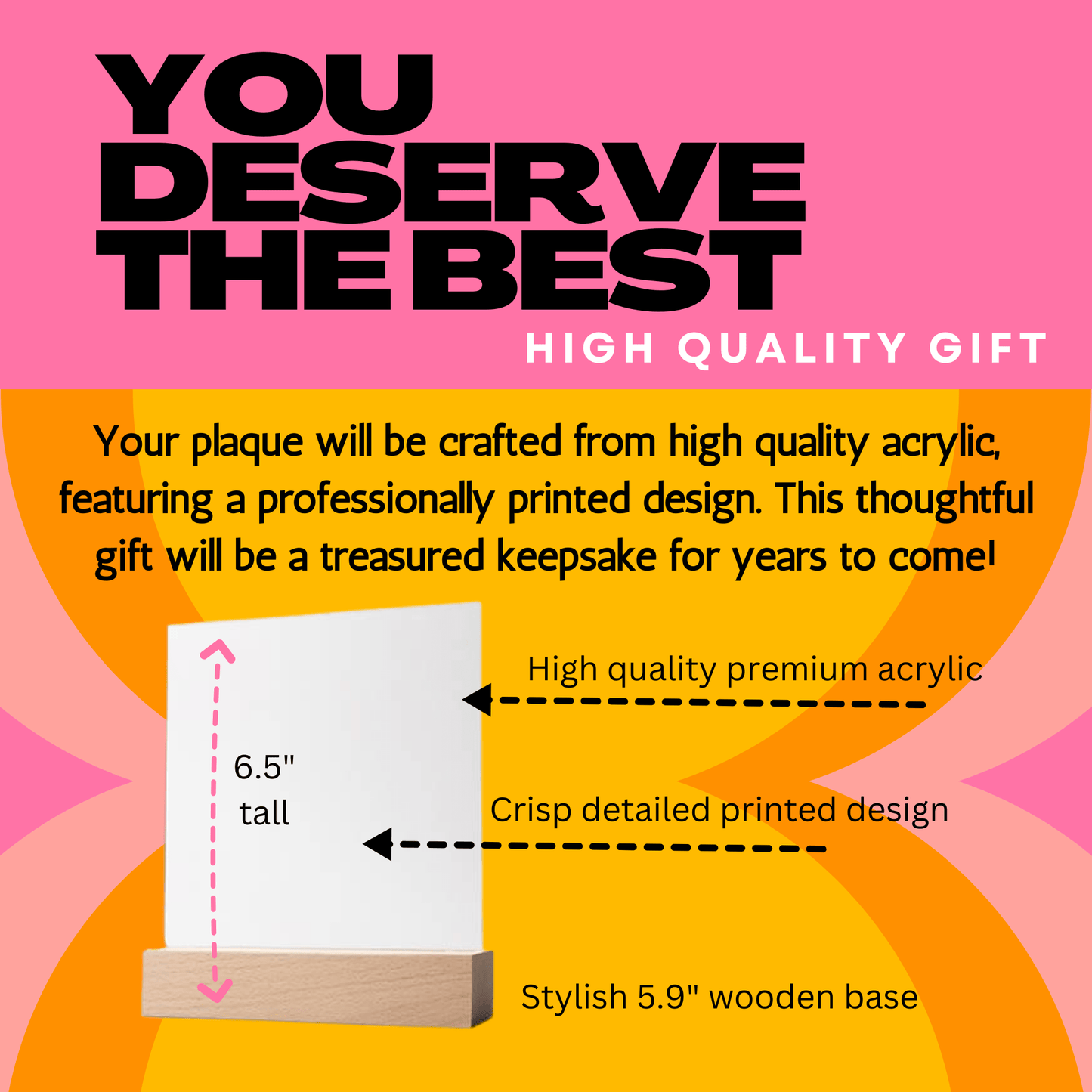 Custom Safari Animal Nursery Decor - LED Acrylic Plaque Night Light