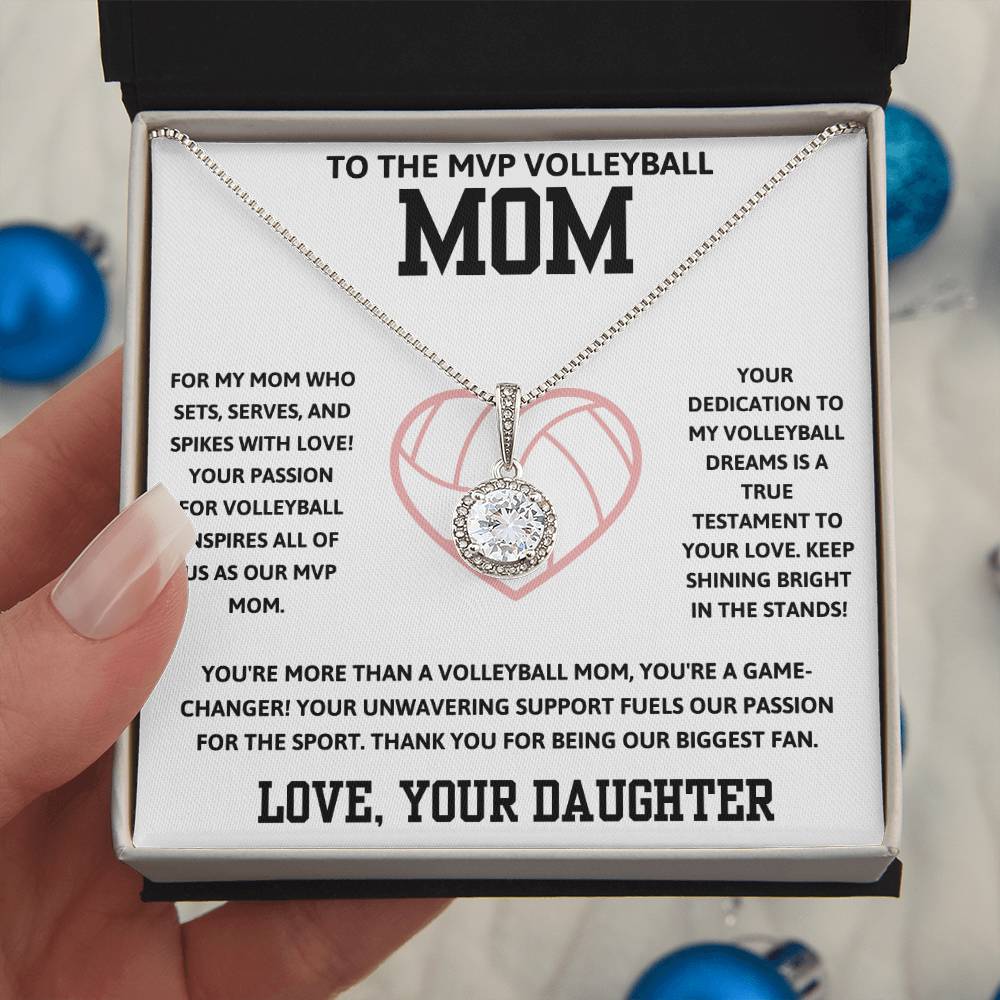 To the MVP Volleyball Mom - Eternal Hope Necklace