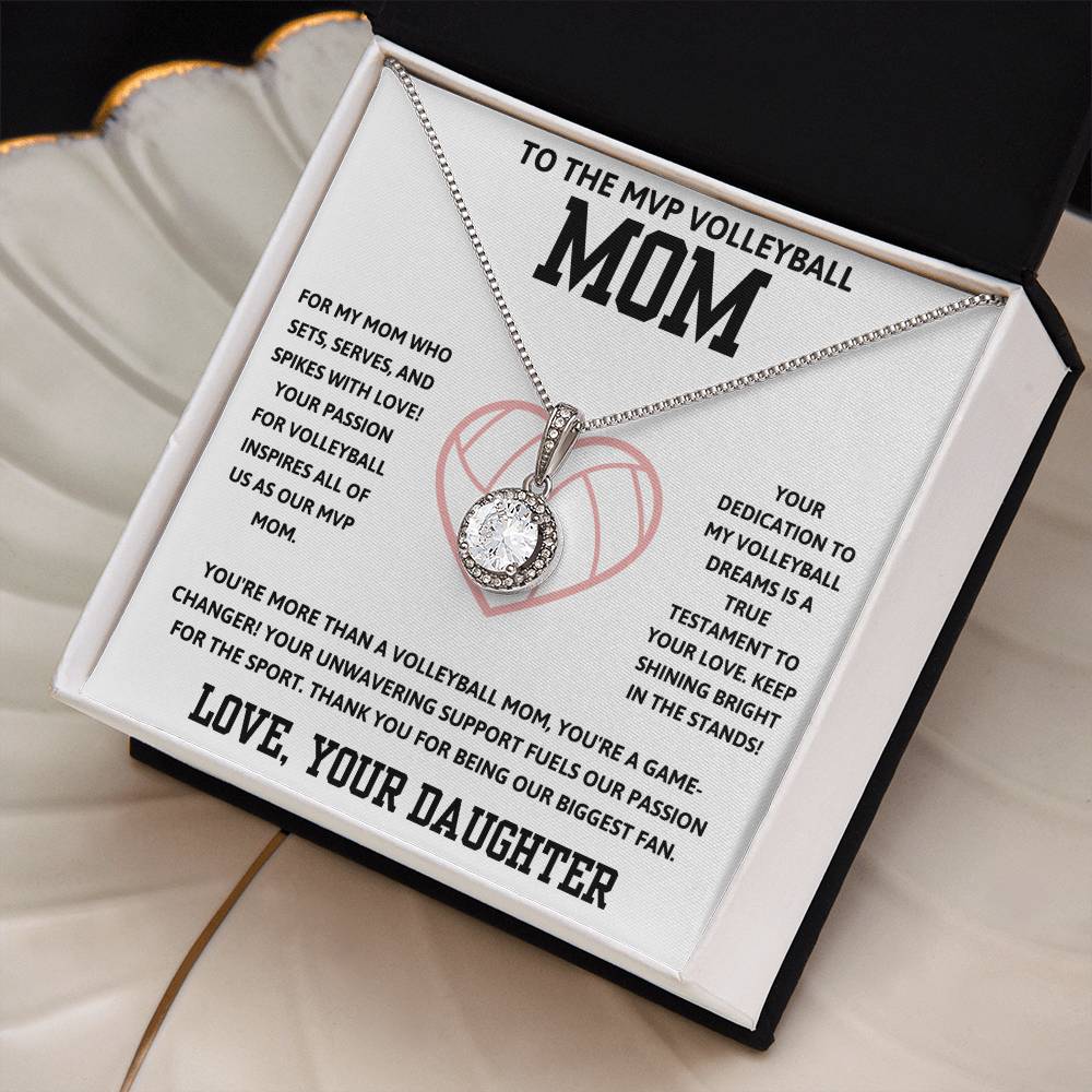 To the MVP Volleyball Mom - Eternal Hope Necklace