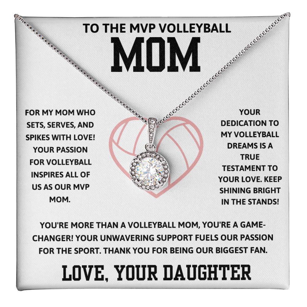 To the MVP Volleyball Mom - Eternal Hope Necklace