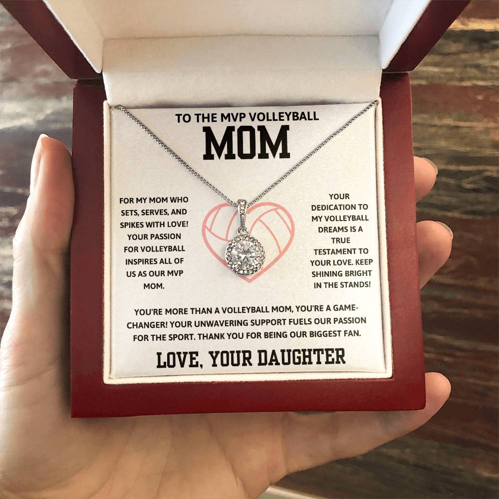 To the MVP Volleyball Mom - Eternal Hope Necklace