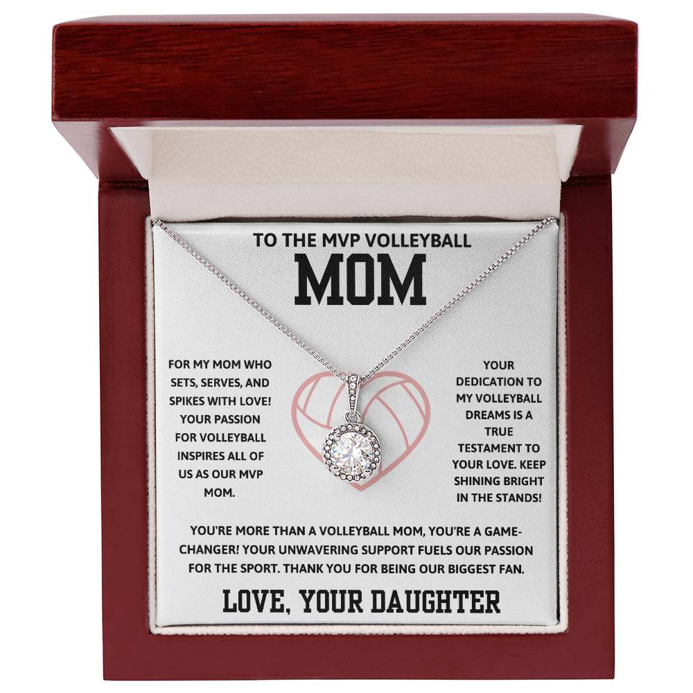 To the MVP Volleyball Mom - Eternal Hope Necklace