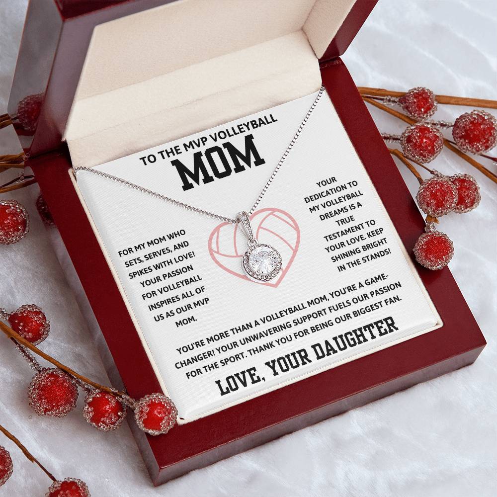 To the MVP Volleyball Mom - Eternal Hope Necklace