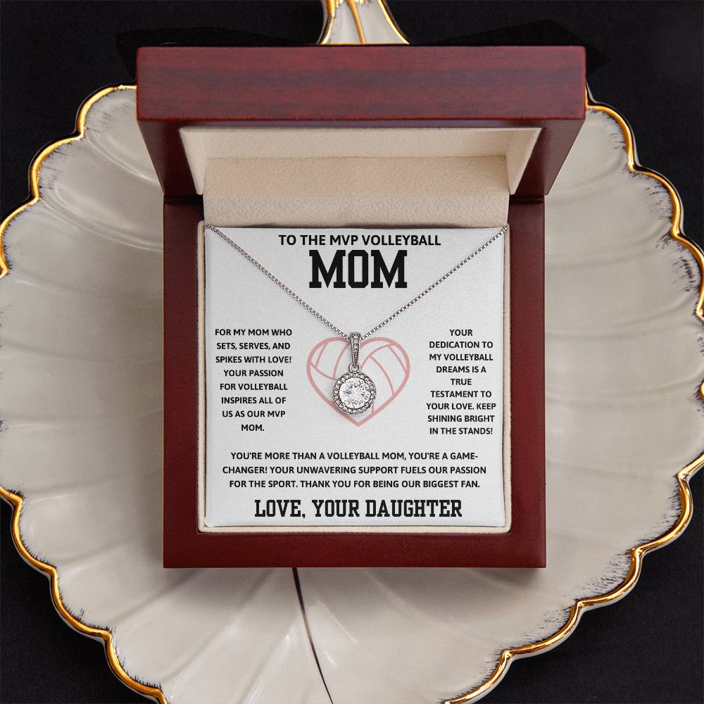 To the MVP Volleyball Mom - Eternal Hope Necklace