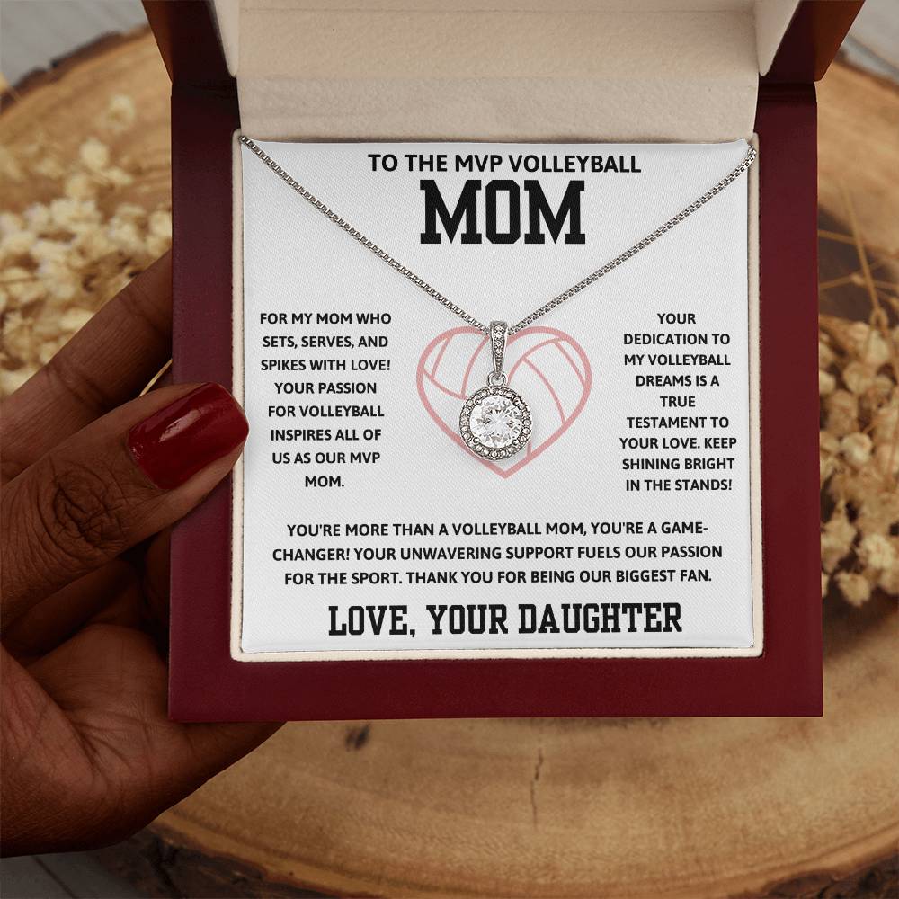 To the MVP Volleyball Mom - Eternal Hope Necklace
