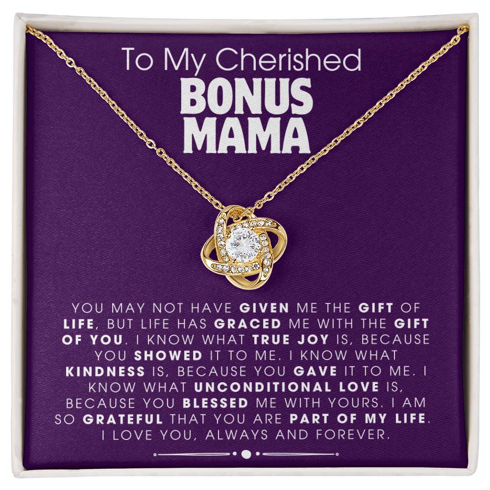 Bonus Mama Cherished - Love Knot Necklace