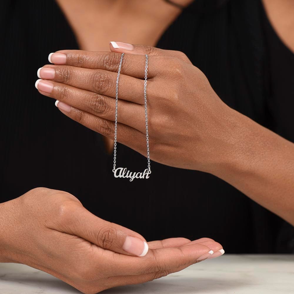 Custom Name Necklace Gift for Graduate PhD Graduation Gift