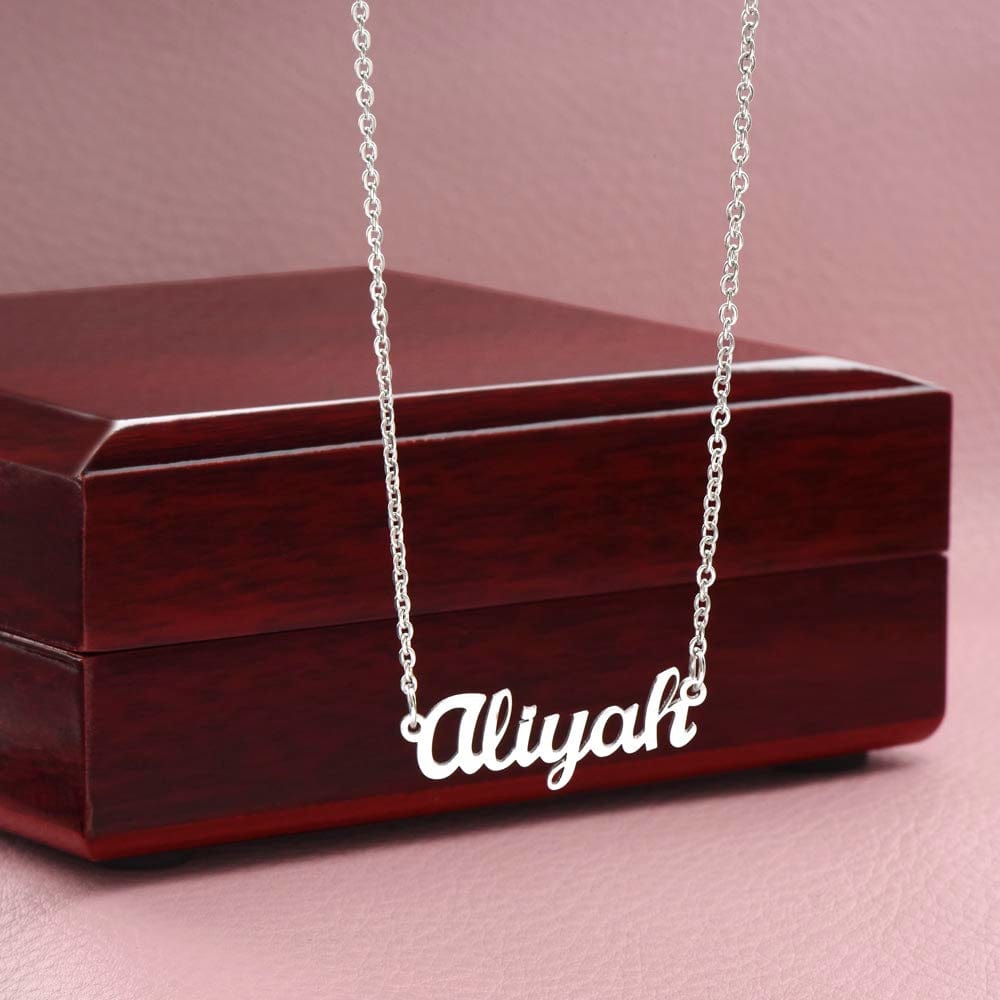Custom Name Necklace Gift for Graduate PhD Graduation Gift