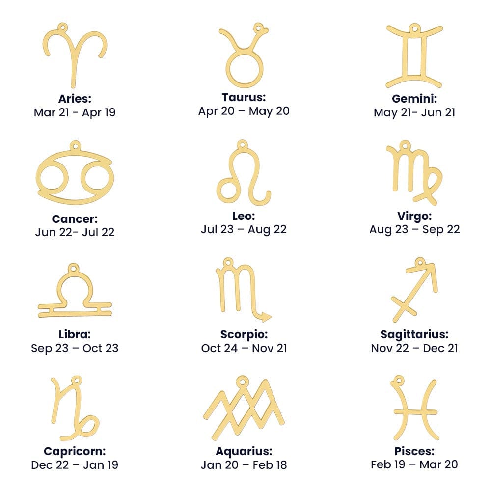 Custom Leo Astrology Necklace Gift from Soul Mate Boyfriend