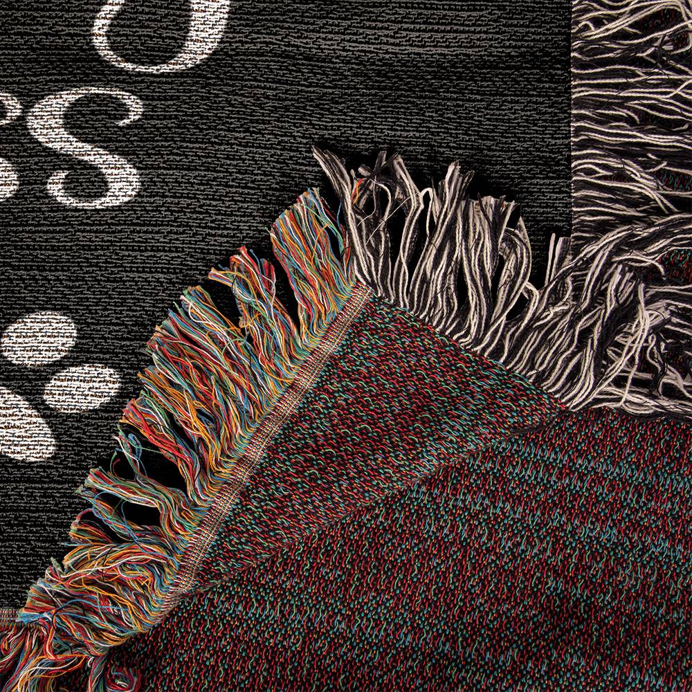 Introverted but Willing to Discuss Dogs - Woven Heirloom Blanket