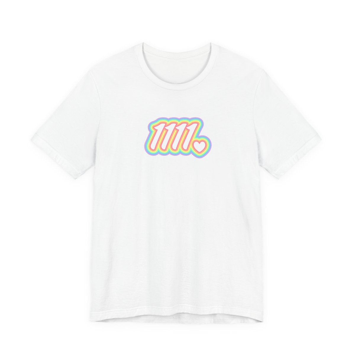 Angel Number T-Shirt Retro Heart Graphic, 1111 222 333 444 555 666 777 888 999, Spiritual Connection, Metaphysical Numerology 5D Lightworker