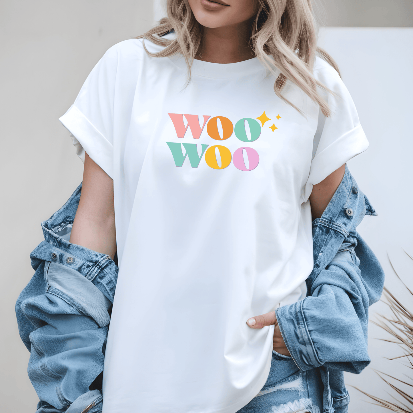 Woo Woo T-Shirt – Unisex Retro Style Graphic Tee | Comfort Colors Shirt