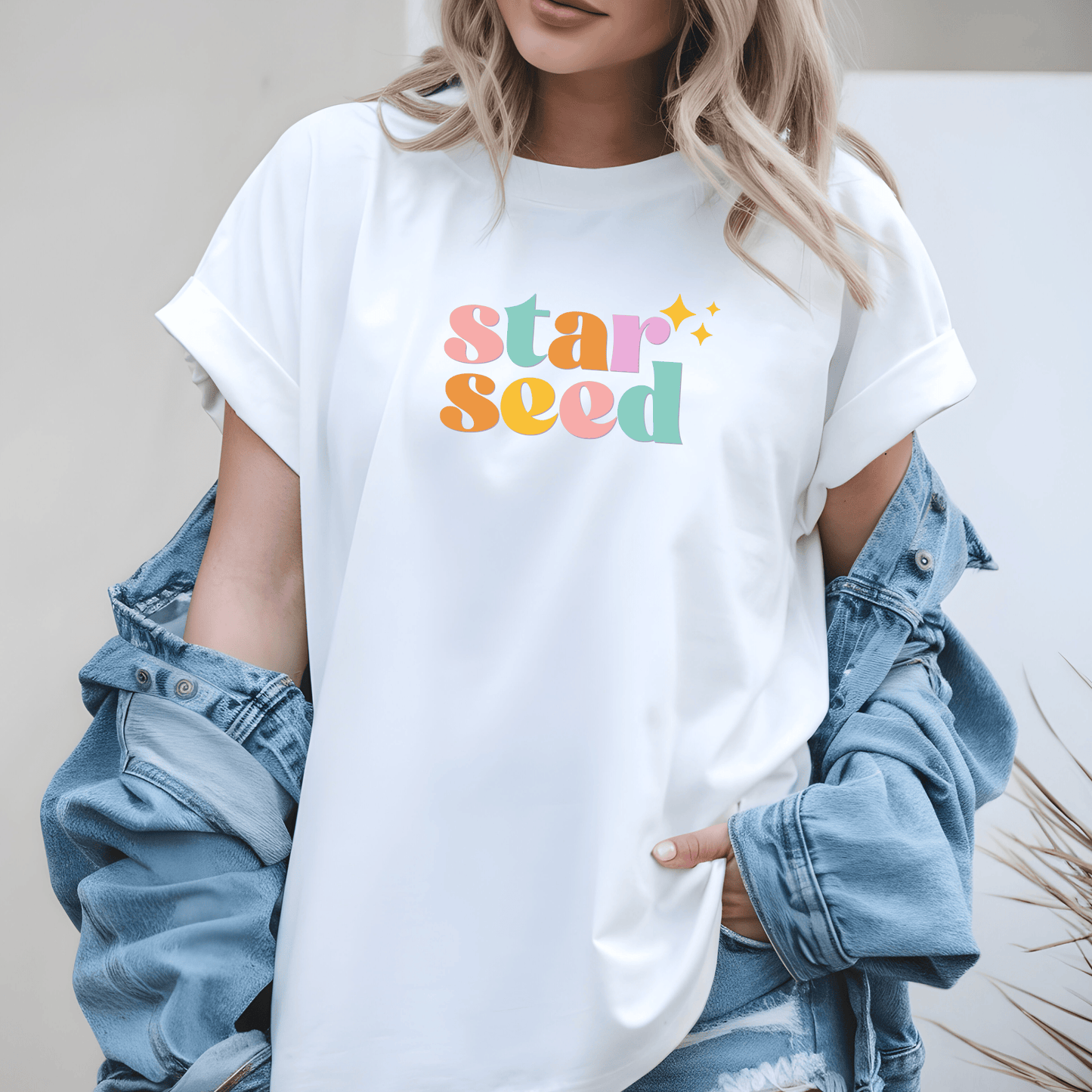 Starseed Graphic T-Shirt – Unisex Comfort Tee | Retro Cotton Shirt | Soft Breathable Fabric