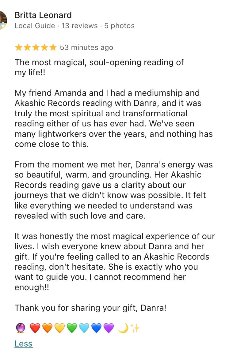 Akashic Records Reading | 60 Min Soul Journey Session | Online & In-Person