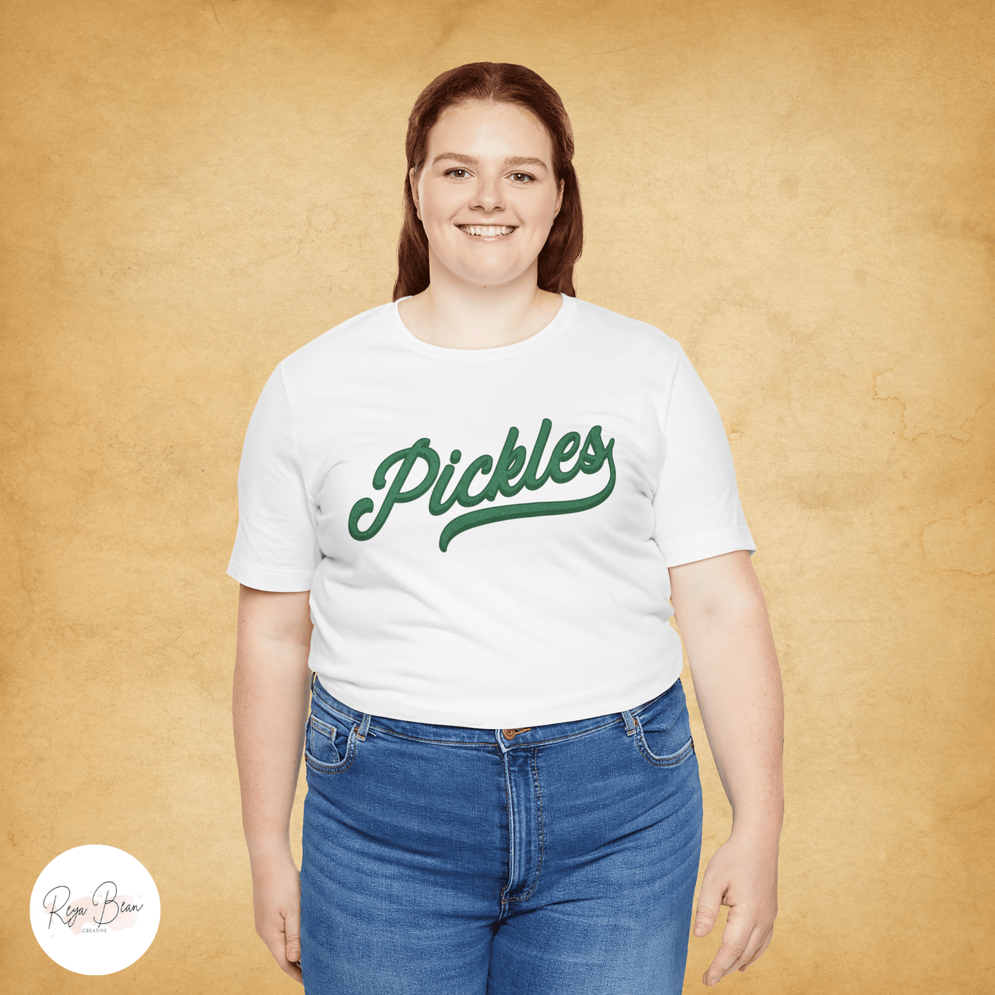 Retro Minimalist Pickles Tshirt