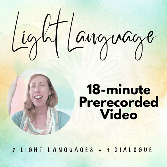 Light Language Video 7 Light Languages: Recorded Zoom April 5, 2026