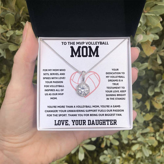 To the MVP Volleyball Mom - Eternal Hope Necklace