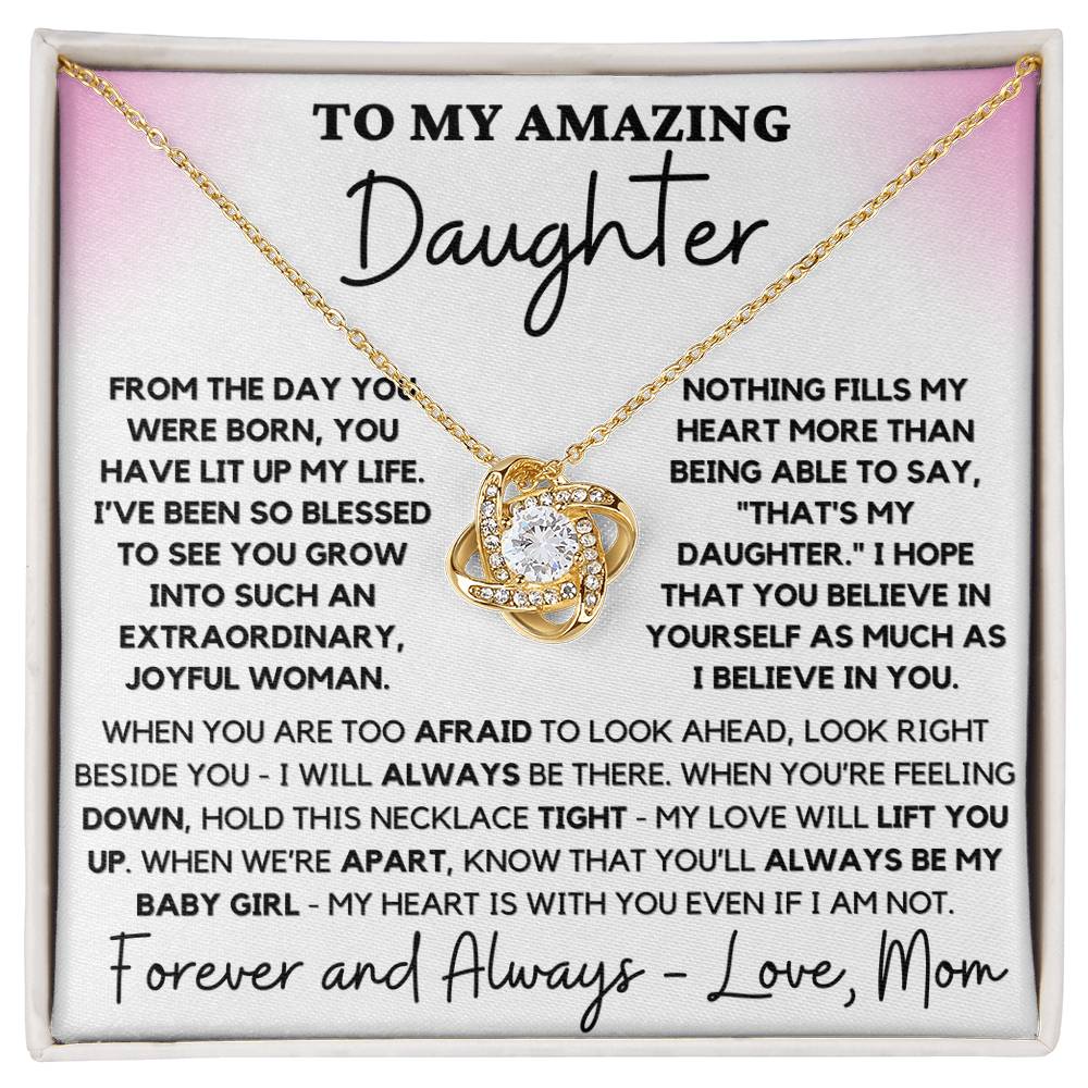 amazing daughter joyful corner glow bold different font