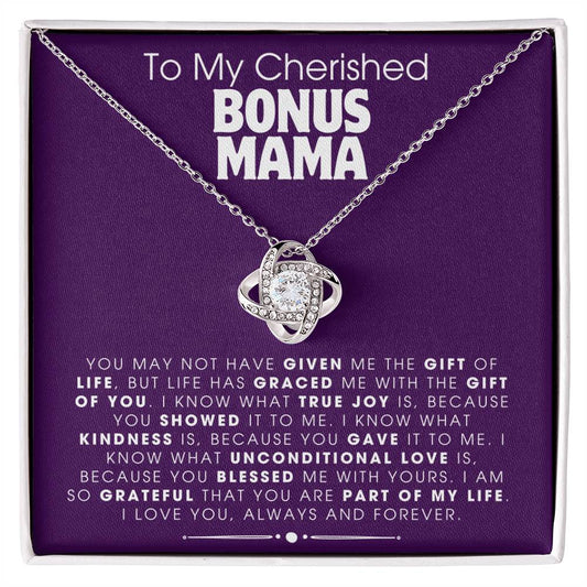 Bonus Mama Cherished - Love Knot Necklace