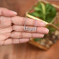PhD Graduation Gift Custom Name Necklace Doctorate Grad Gift from Parents of PhD Student