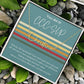 Custom Name Necklace Graduation Gift for SLP Speech-Language Pathology Graduate Student