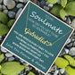 Adorable Soulmate Heart Boom Boom Boom - Custom Name Heart Necklace