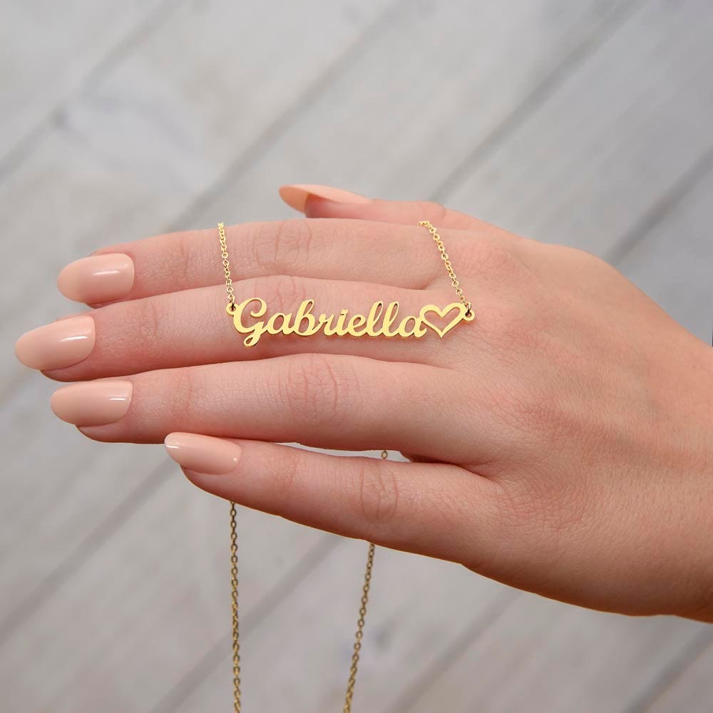 Happy Galentine's Day Bestie Girl Squad Gift - Custom Name Necklace