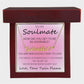 To My Adorable Soulmate from Your Twin Flame - Custom Name Necklace