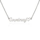 Custom Heart Name Necklace - Gift for Her