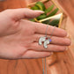Congratulations New Mom - Engraved Baby Feet Necklace
