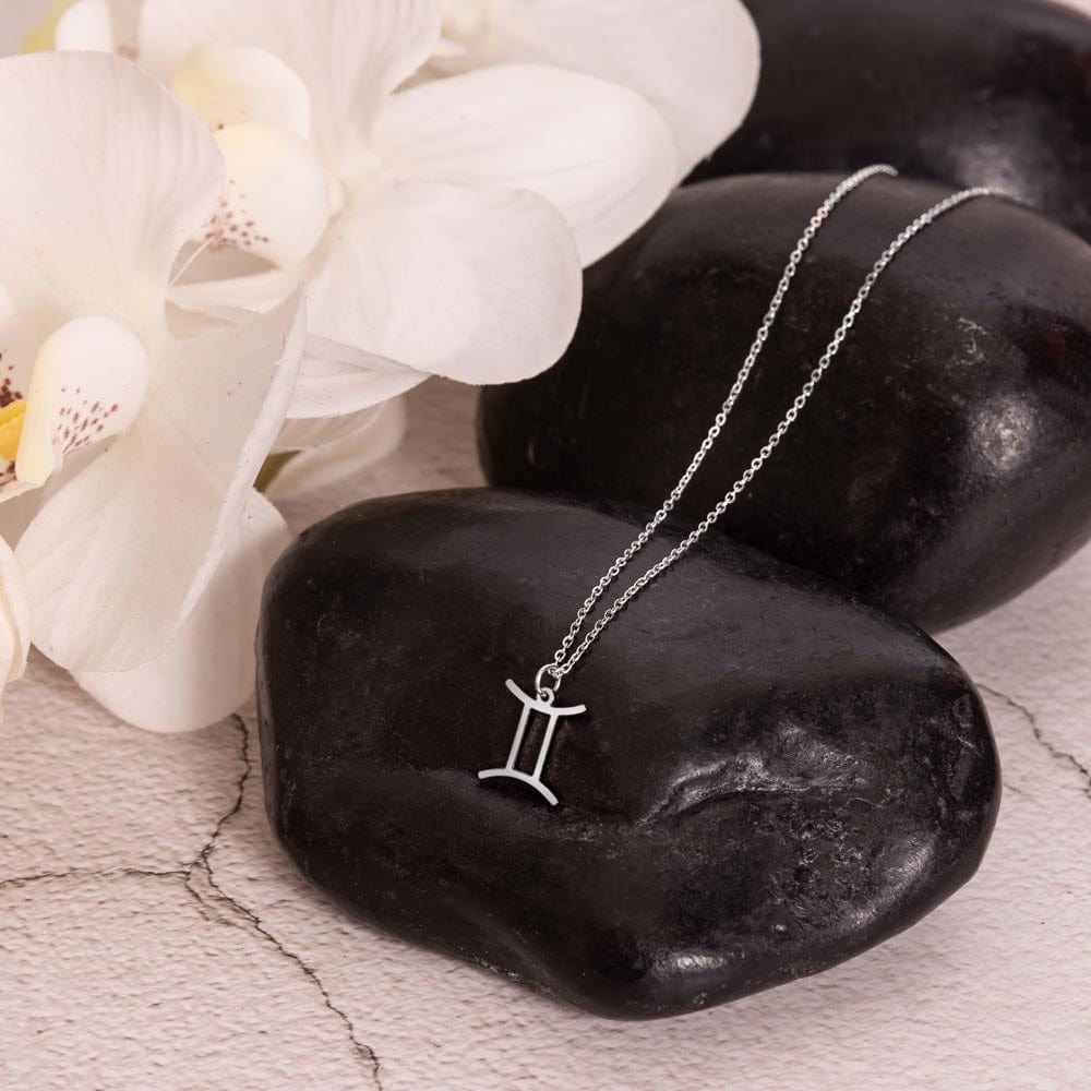 Custom Gemini Astrology Sun Sign Necklace Valentine's Day Gift for Wife or Girlfriend