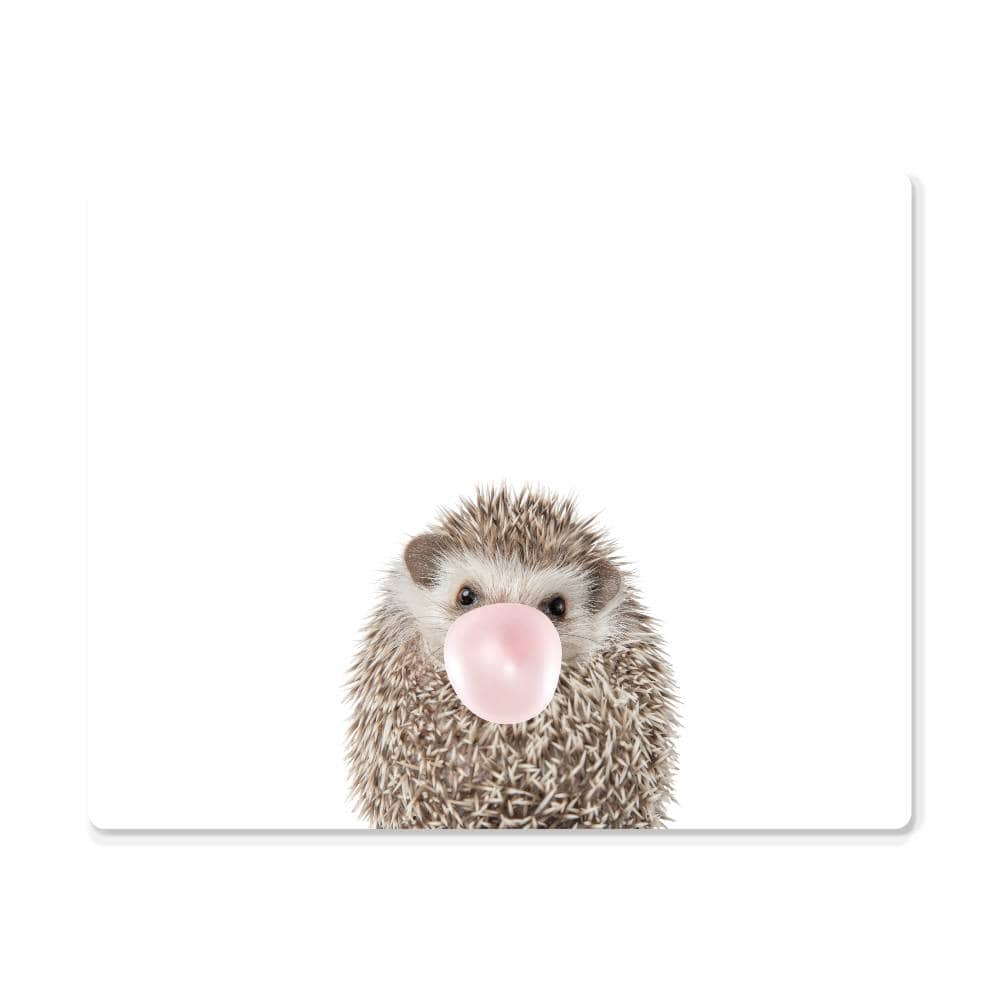 Metal Wall Art - Updated Hedgehog Aluminum Art Print With High Gloss Finish