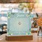 Custom Daughter Necklace and Light Up Plaque Keepsake Bundle