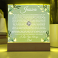 Custom Daughter Necklace and Light Up Plaque Keepsake Bundle