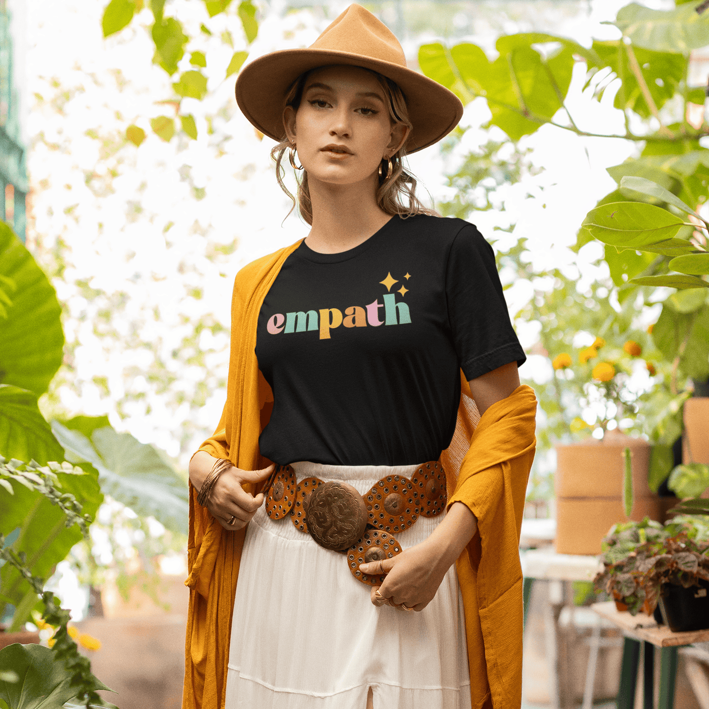 Empath Retro Unisex Comfort Colors Graphic T-Shirt