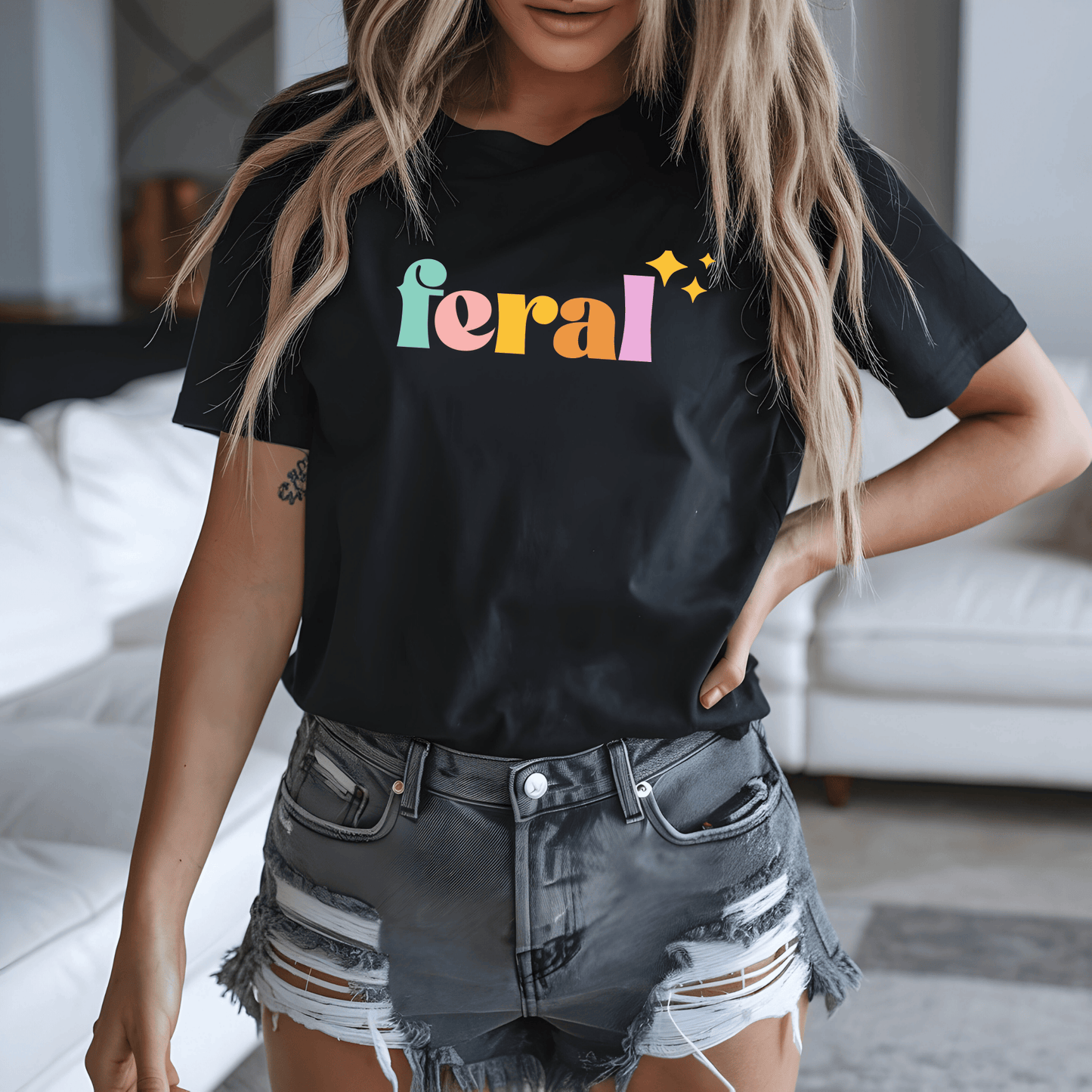 Retro Graphic T-Shirt – Unisex Comfort Tee With Bold Pastel Colors & Vintage Style