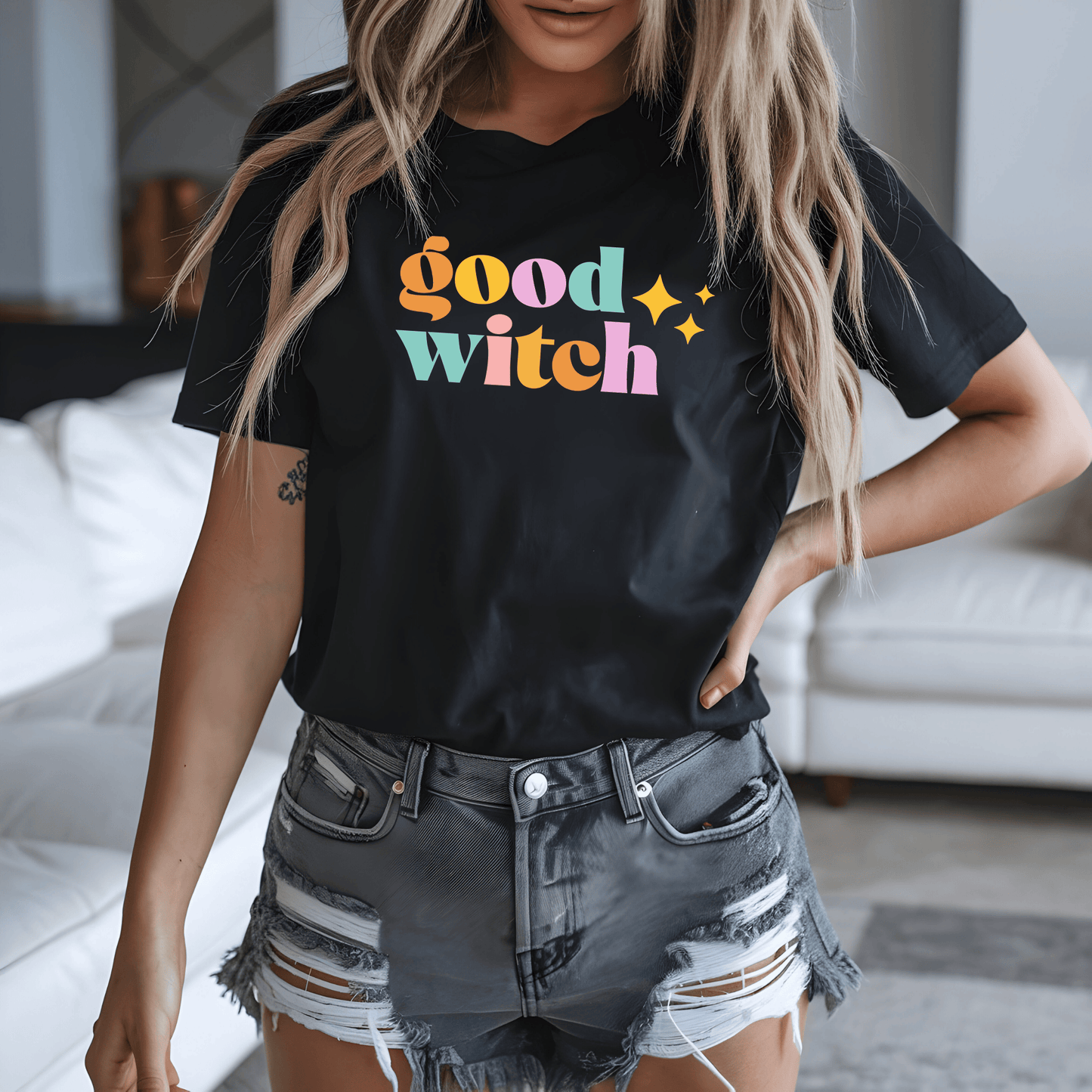 Good Witch T-Shirt – Retro Graphic Tee | Unisex Comfort Shirt | Soft Breathable Fabric