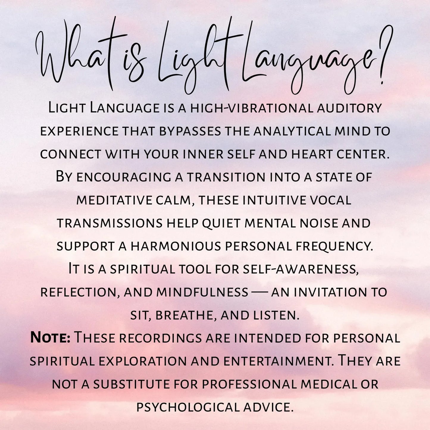 Light Language Video: Recorded Valentine's Day 2026