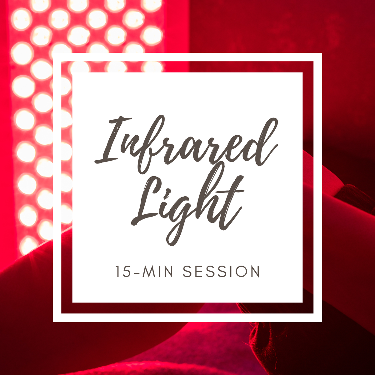 Red Light Glow Session (15 Min) | Waterbury, VT