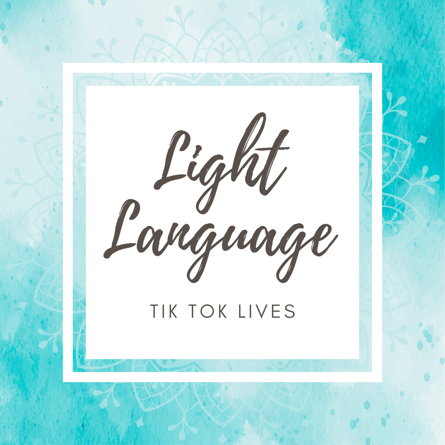 Weekly Light Language Transmission — LIVE on TikTok