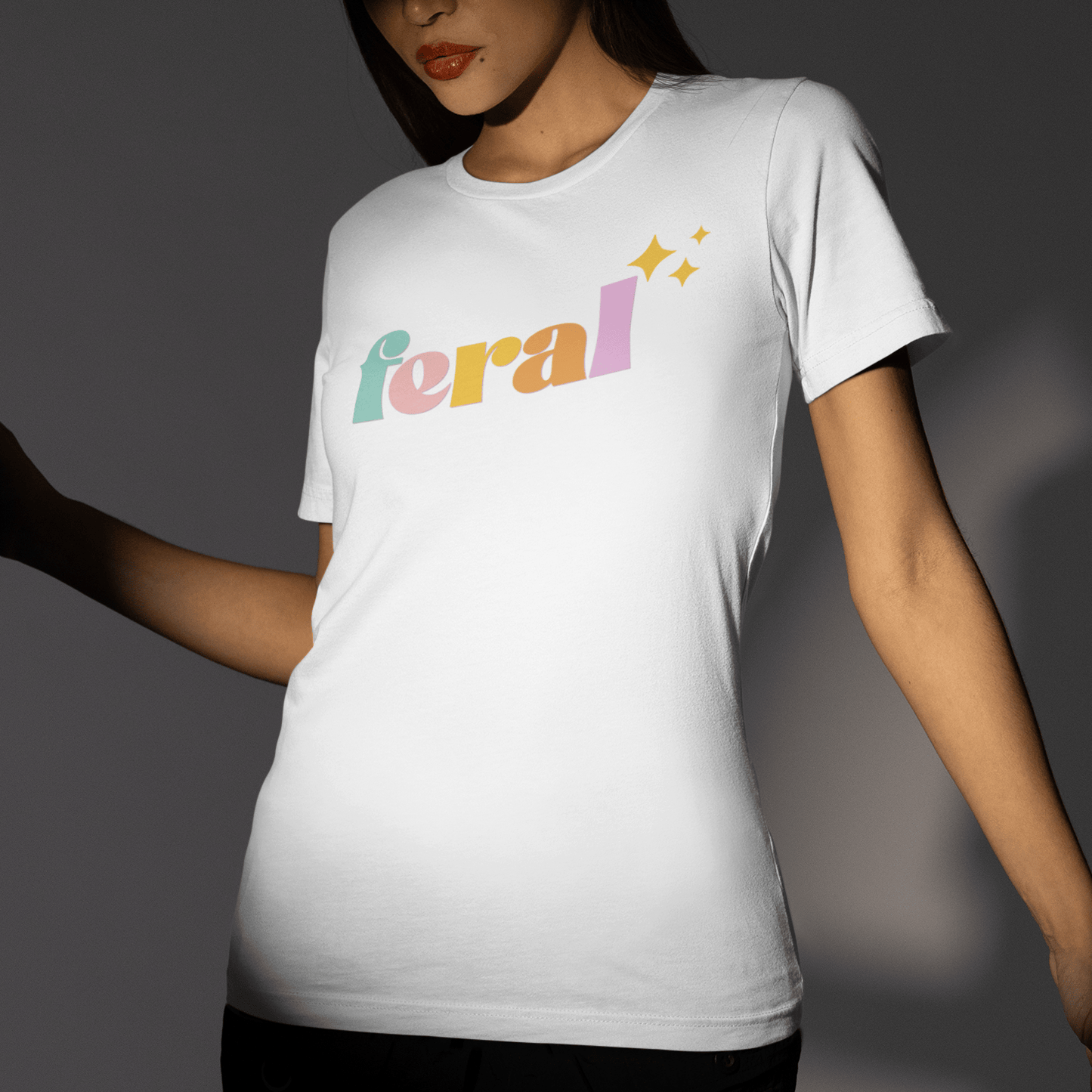 Retro Graphic T-Shirt – Unisex Comfort Tee With Bold Pastel Colors & Vintage Style