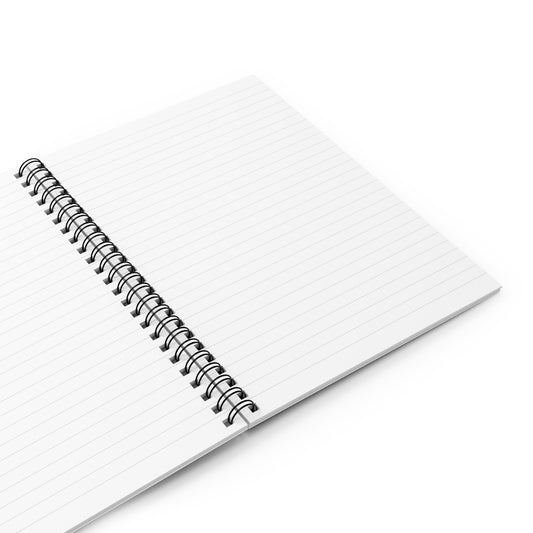 Starseed Spiral Notebook, Lightworker Gift for Andromedan Lyran Sirian Orion Pleiadian Arcturian, 5D Lined Floral Journal