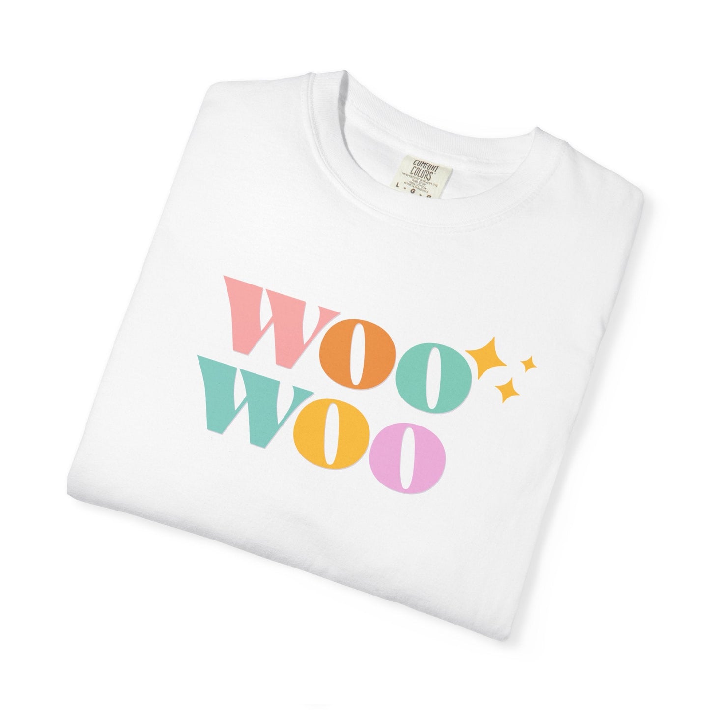 Woo Woo T-Shirt – Unisex Retro Style Graphic Tee | Comfort Colors Shirt