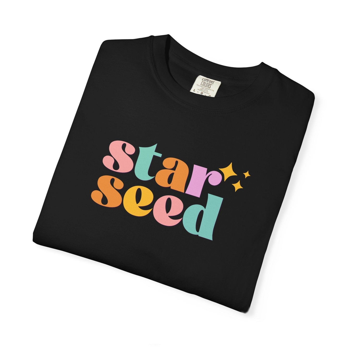 Starseed Graphic T-Shirt – Unisex Comfort Tee | Retro Cotton Shirt | Soft Breathable Fabric