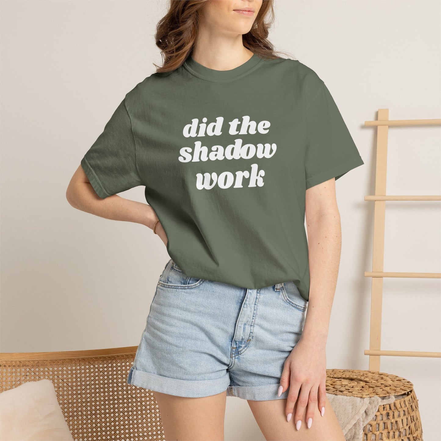 Spiritual Healing Shirt - Comfort Colors Heavyweight Cotton Tee for Energy Healers
