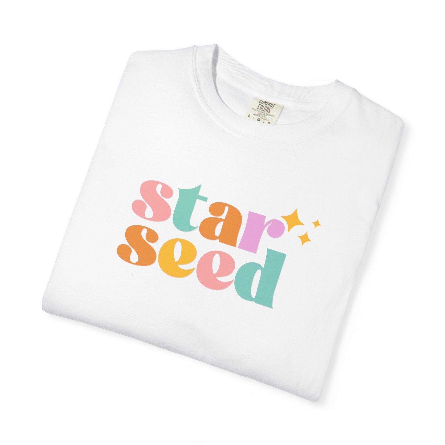 Starseed Graphic T-Shirt – Unisex Comfort Tee | Retro Cotton Shirt | Soft Breathable Fabric