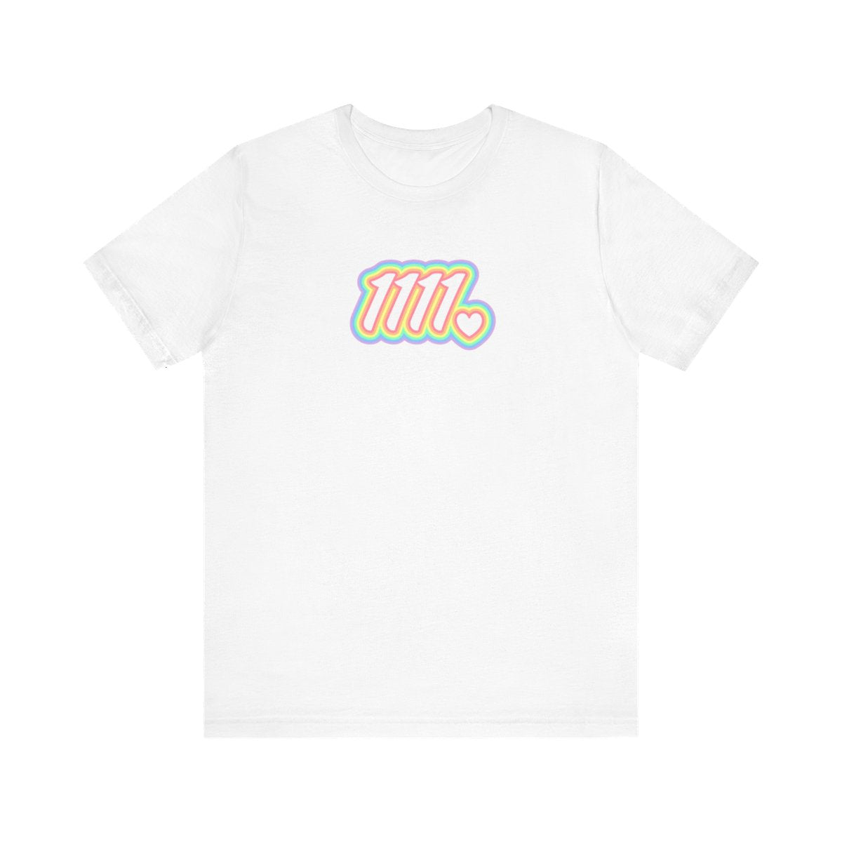 Angel Number T-Shirt Retro Heart Graphic, 1111 222 333 444 555 666 777 888 999, Spiritual Connection, Metaphysical Numerology 5D Lightworker